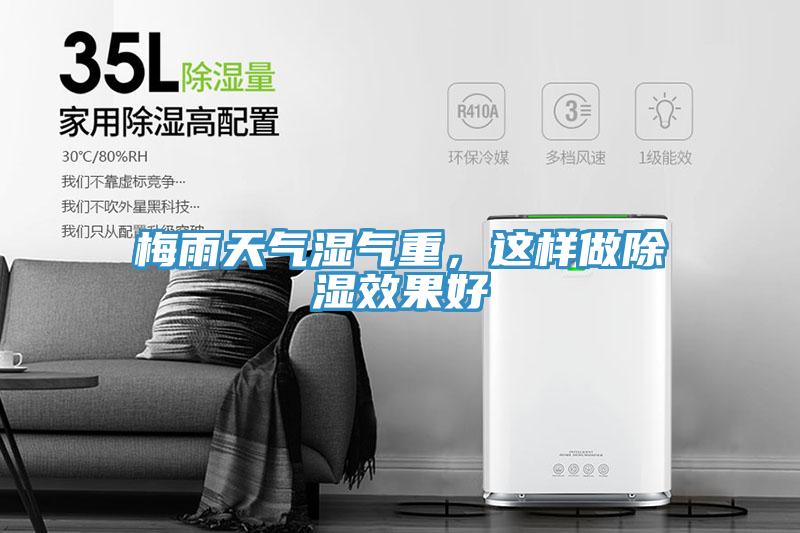 梅雨天氣濕氣重，這樣做除濕效果好