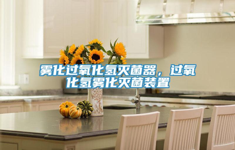 霧化過氧化氫滅菌器，過氧化氫霧化滅菌裝置