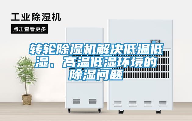 轉輪小黄片软件免费下载解決低溫低濕、高溫低濕環境的除濕問題