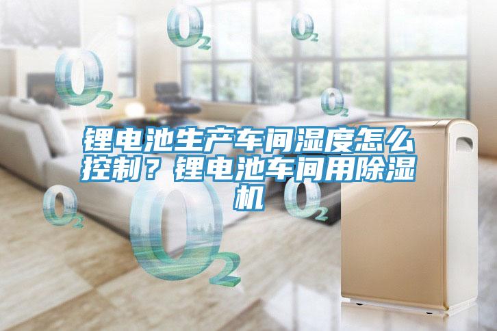 鋰電池生產車間濕度怎麽控製？鋰電池車間用小黄片软件免费下载