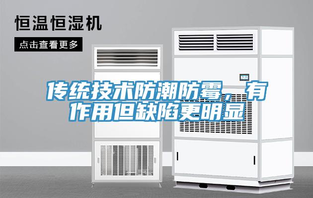 傳統技術防潮防黴，有作用但缺陷更明顯