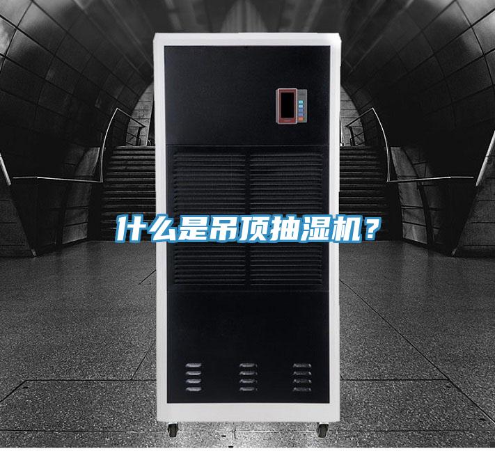 什麽是吊頂抽濕機？