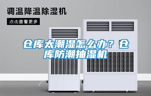 倉庫太潮濕怎麽辦？倉庫防潮抽濕機