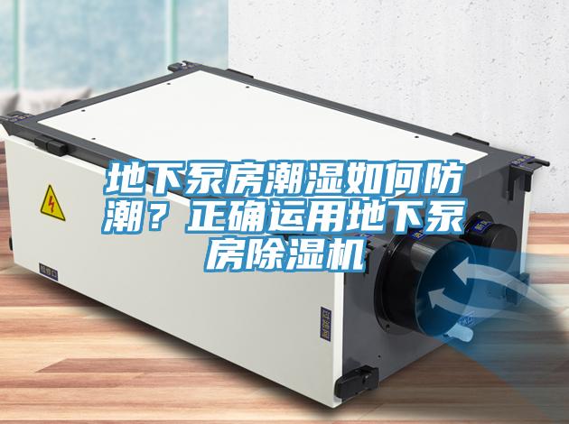 地下泵房潮濕如何防潮？正確運用地下泵房小黄片软件免费下载