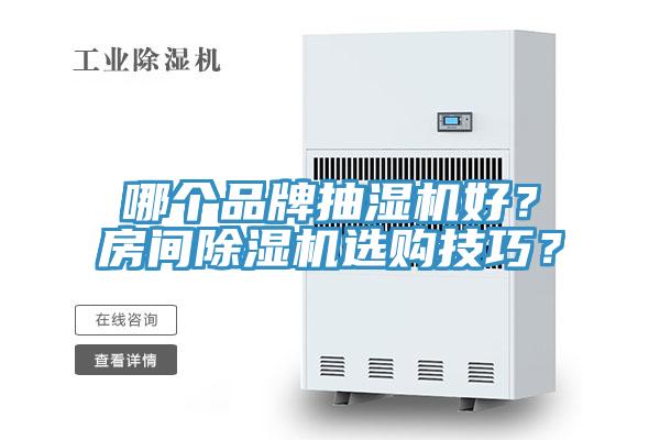 哪個品牌抽濕機好？房間小黄片软件免费下载選購技巧？