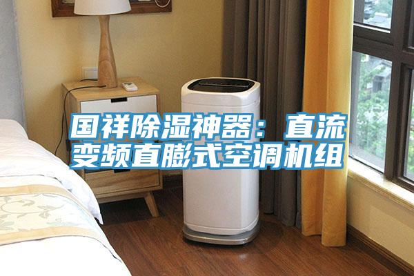 國祥除濕神器：直流變頻直膨式空調機組