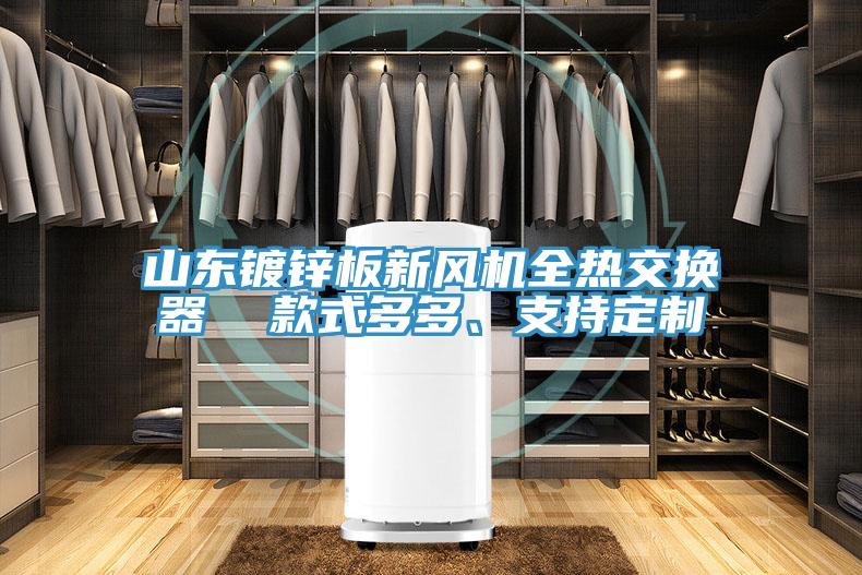 山東鍍鋅板新風機全熱交換器  款式多多、支持定製